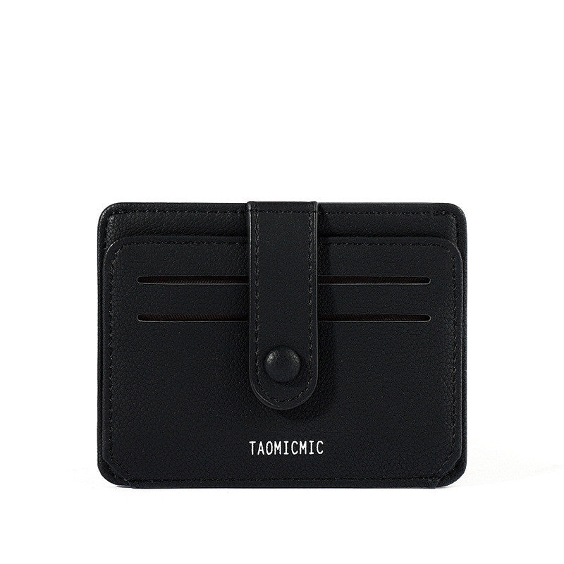 PU Leather Card Holder | Driver's License & ID Card Holder Compact Unisex