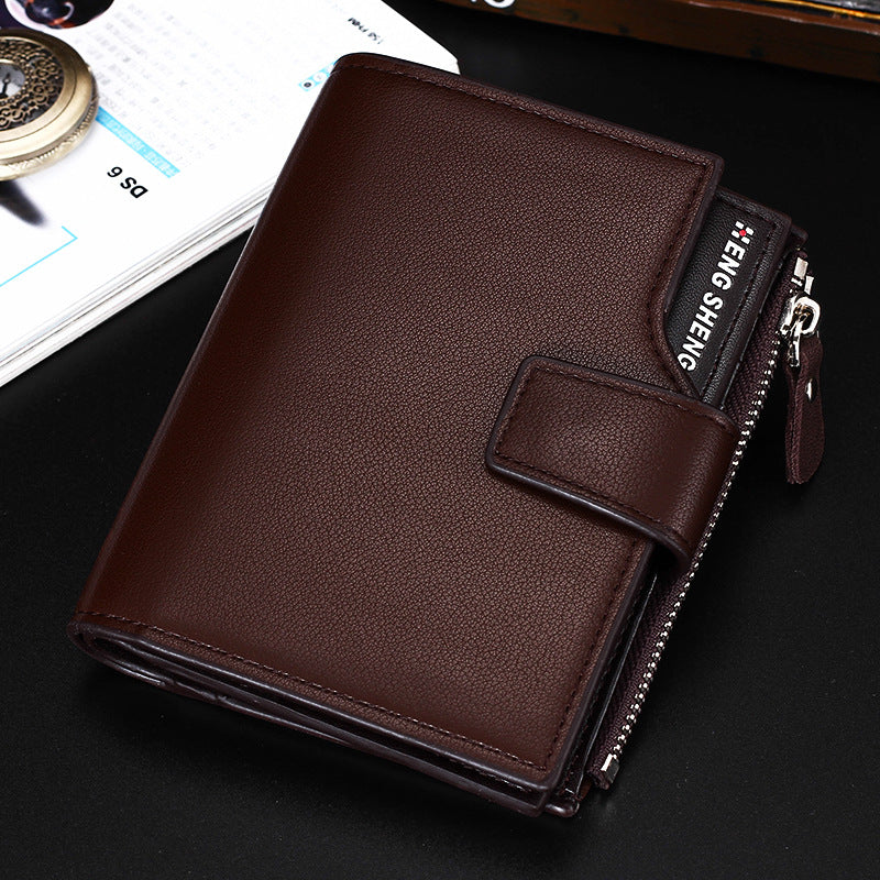 Men's Portrait Wallet | Korean Style | Slim Wallet