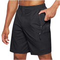 Men's Summer Shorts Knee-Length – Elastic Casual Long Shorts