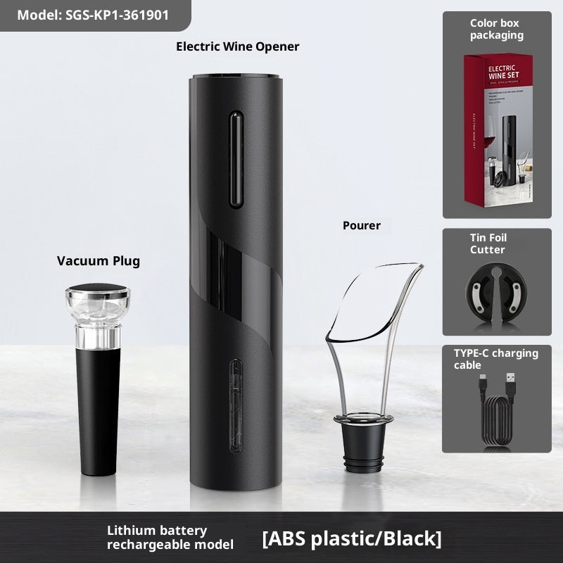 Electric Wine Opener USB – Rechargeable Bottle Opener