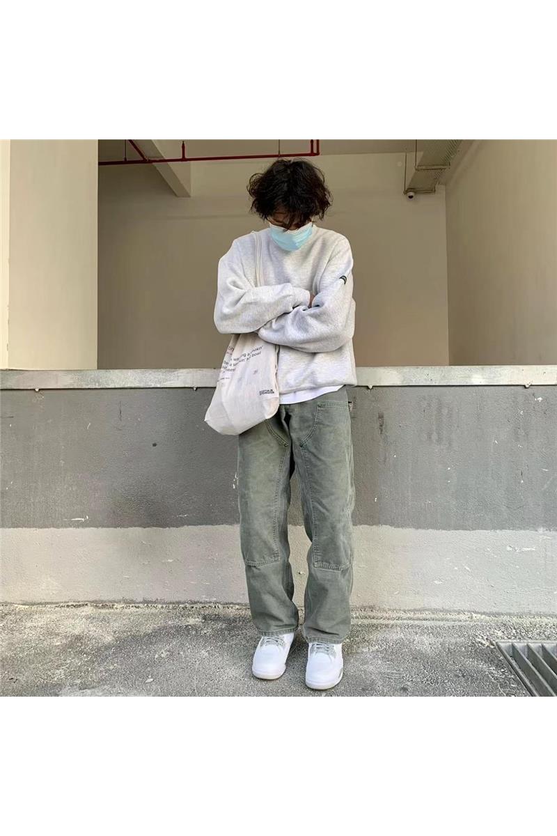 Men's Washed Canvas Overalls | Double Knee | Workwear Style