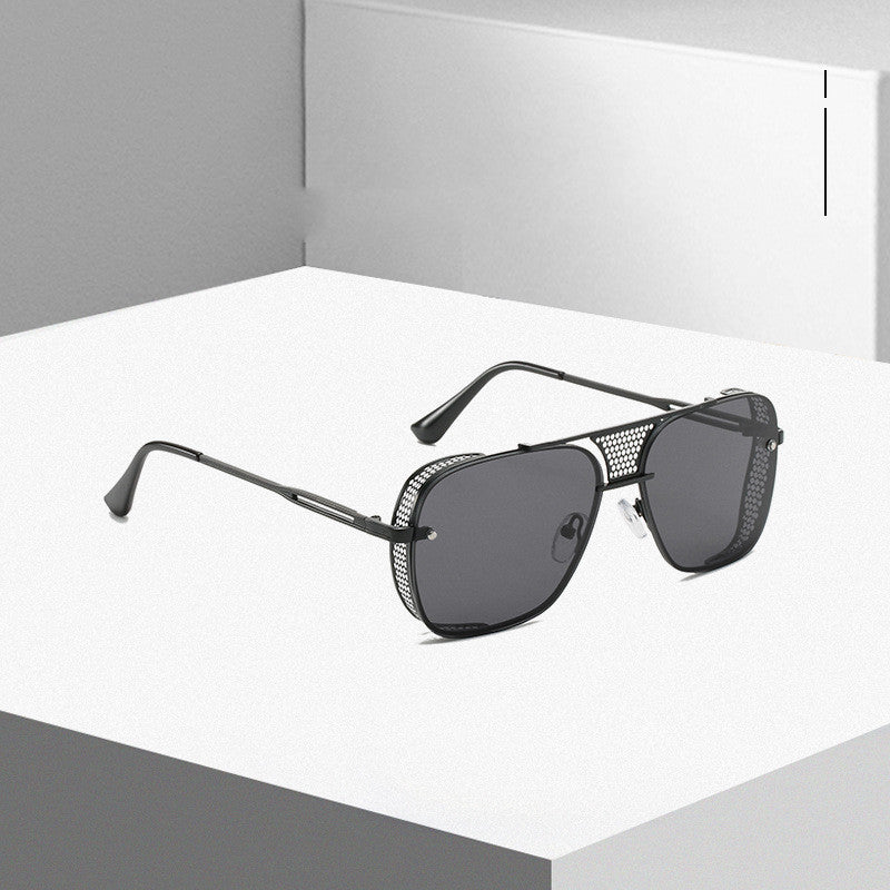 Steampunk Sonnenbrille Herren | Metall | Retro Statement Brille