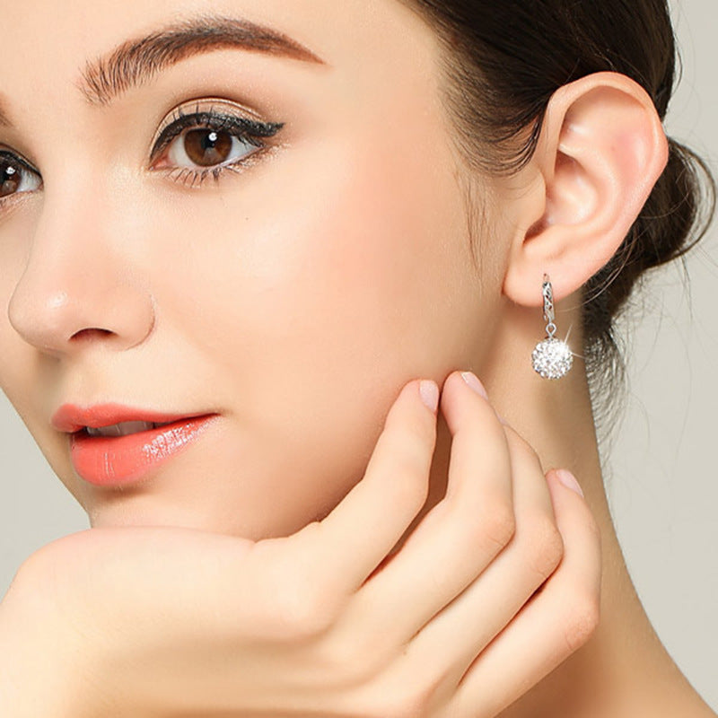 Funkelnde Strass-Ohrringe – Elegante Sommer Ohrhänger für Damen
