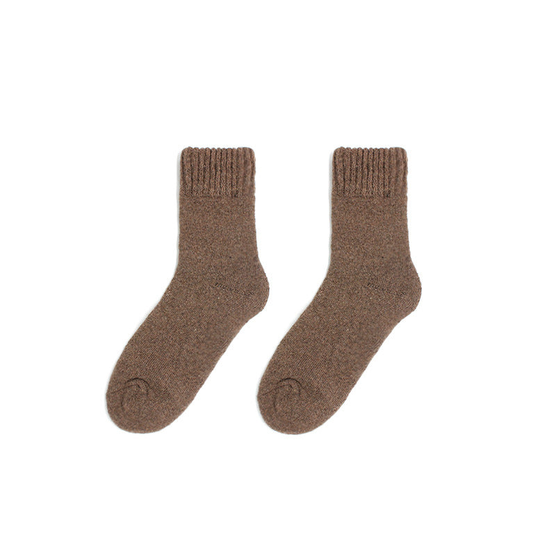 Damen Wollsocken Winter Warm – Dicke Komfort Herbst Socken