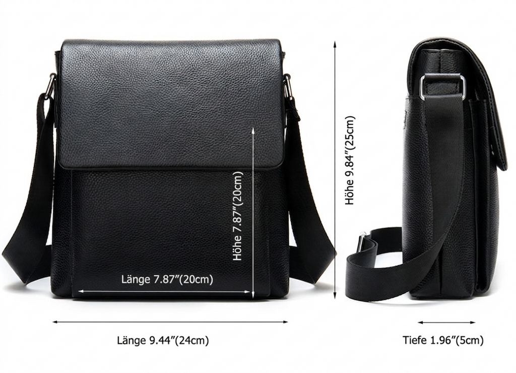 Men's Crossbody Shoulder Bag Anti-theft Robust Modern