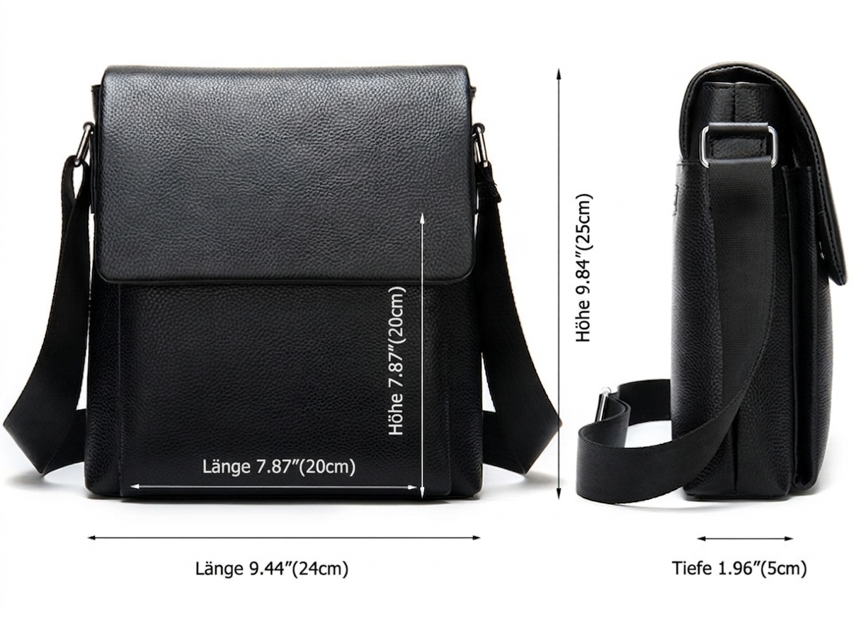 Men's Crossbody Shoulder Bag Anti-theft Robust Modern