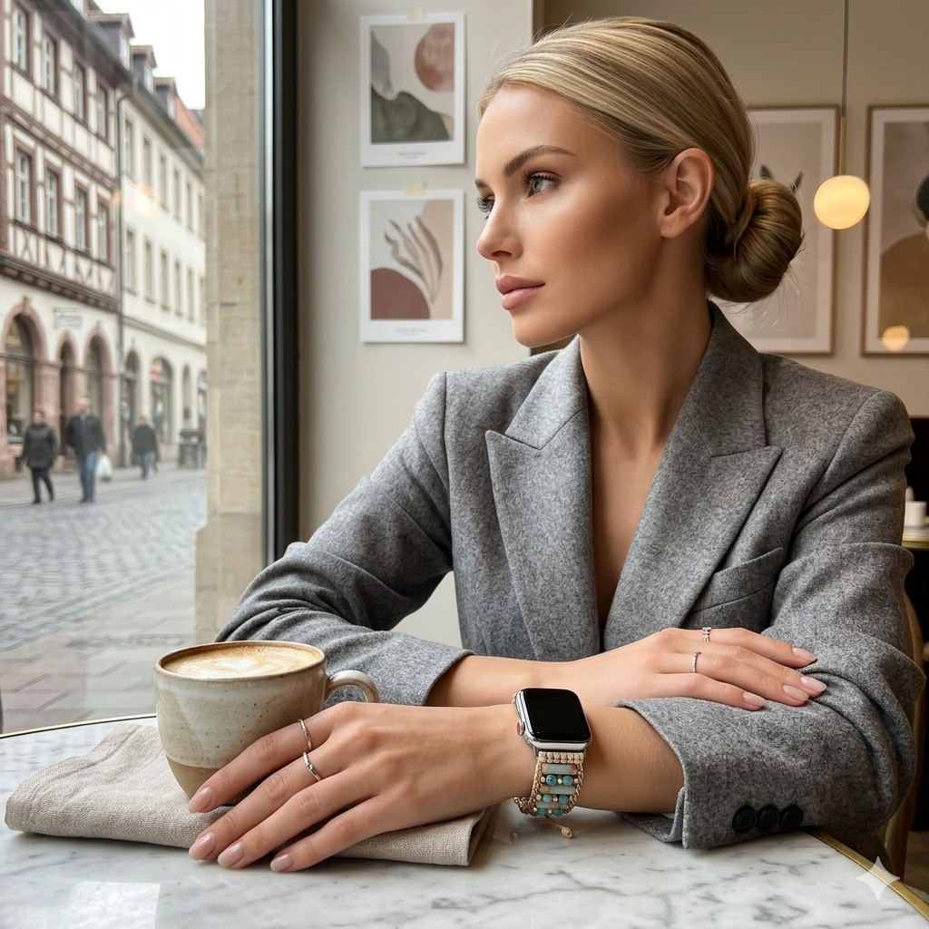 Leather Rope Smartwatch Band