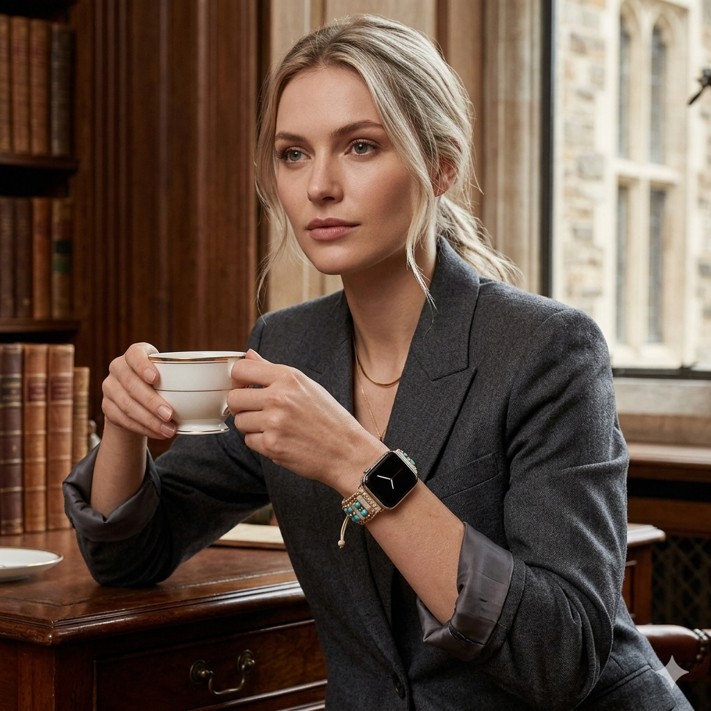 Leather Rope Smartwatch Band