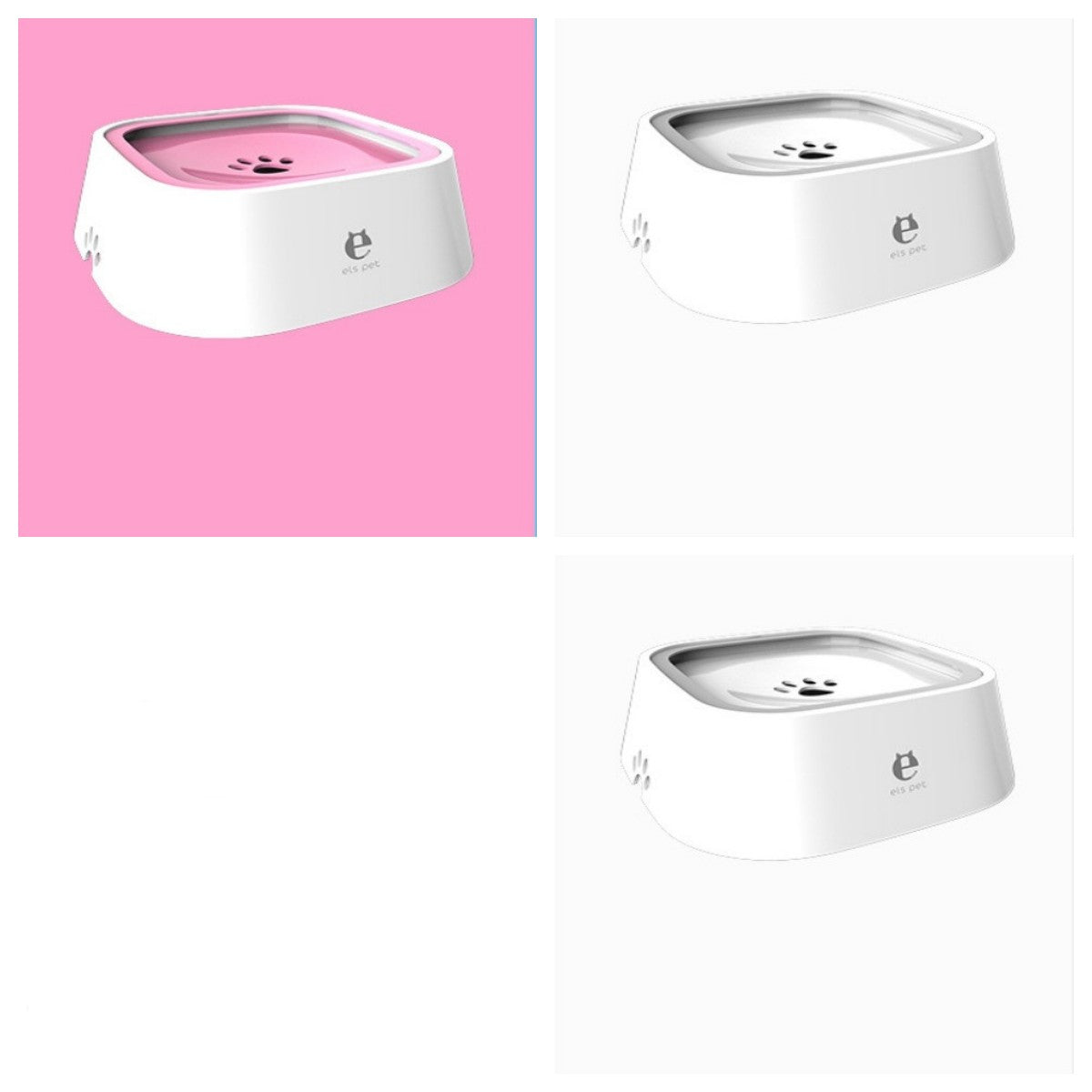 Pet Water Bowl for Dogs and Cats | Anti-Spill Slow Feeder 1.5L