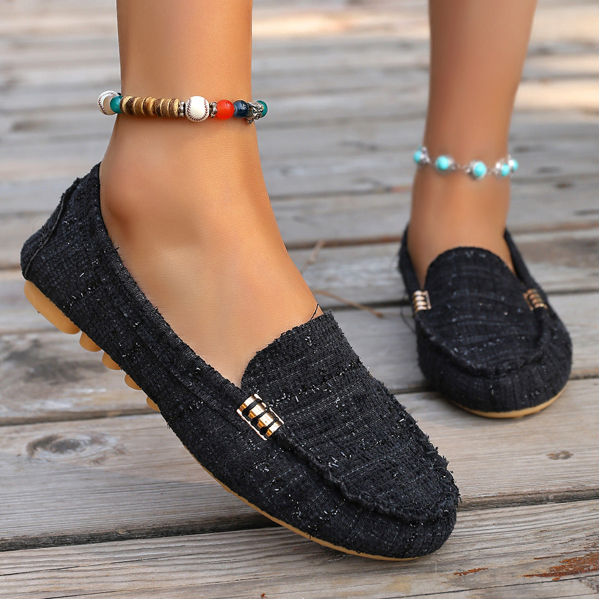 Women's Loafers Slip-On Comfortable Elegant | Plus Size Flats