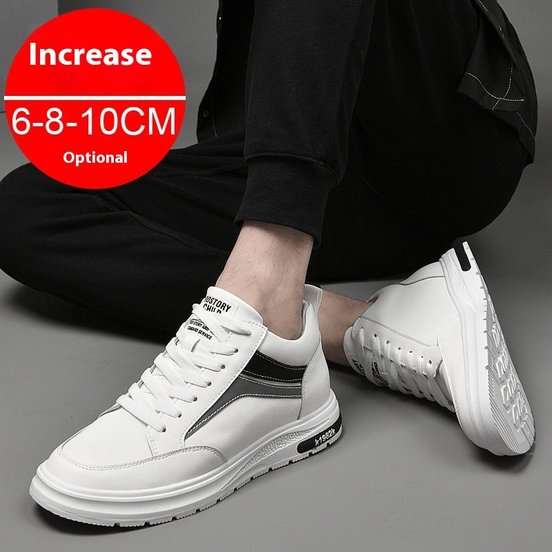 Men's Height-Increasing Sneakers | Invisible 8CM Lift Casual Shoes