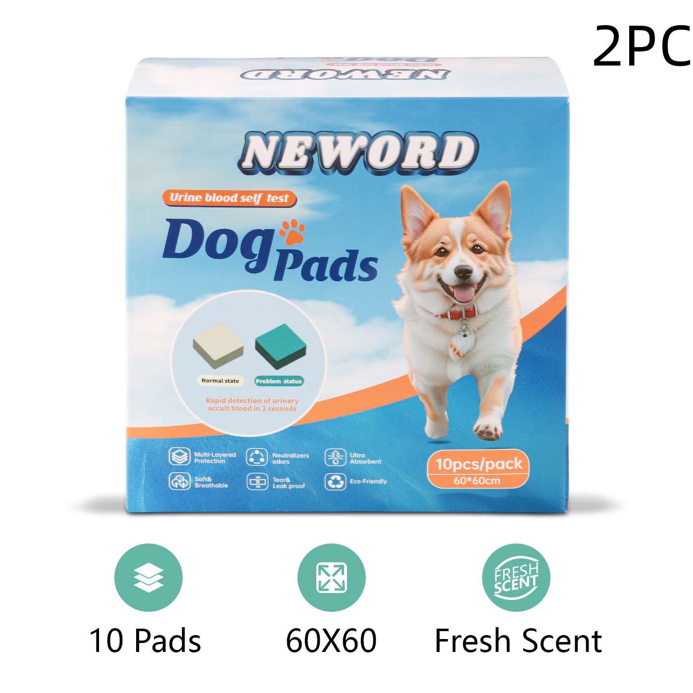 Dog Training Pads Attractant | Absorbent Hygienic Urine Pads