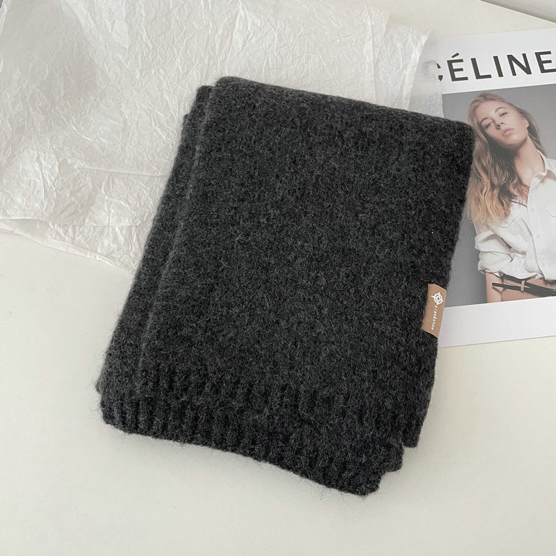 Women's Scarf Soft Warm Plain Elegant Autumn Winter Fashion Accessory