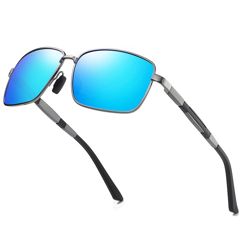 Nachtfahr Sonnenbrille Herren | Polarisiert | Retro eckig