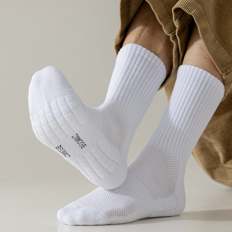 Men's Basketball Socks High | Breathable Anti-Odor