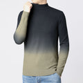 Men's Thermal Gradient Sweater – Slim Fit Winter Sweater