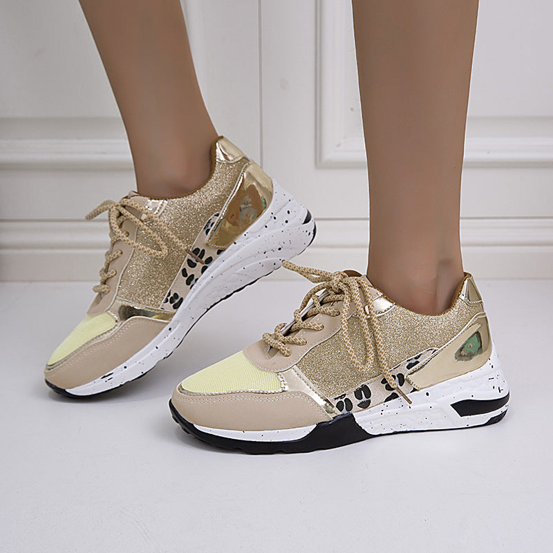 Damen Keil Sneaker | Bequeme Lauf- und Freizeitschuhe