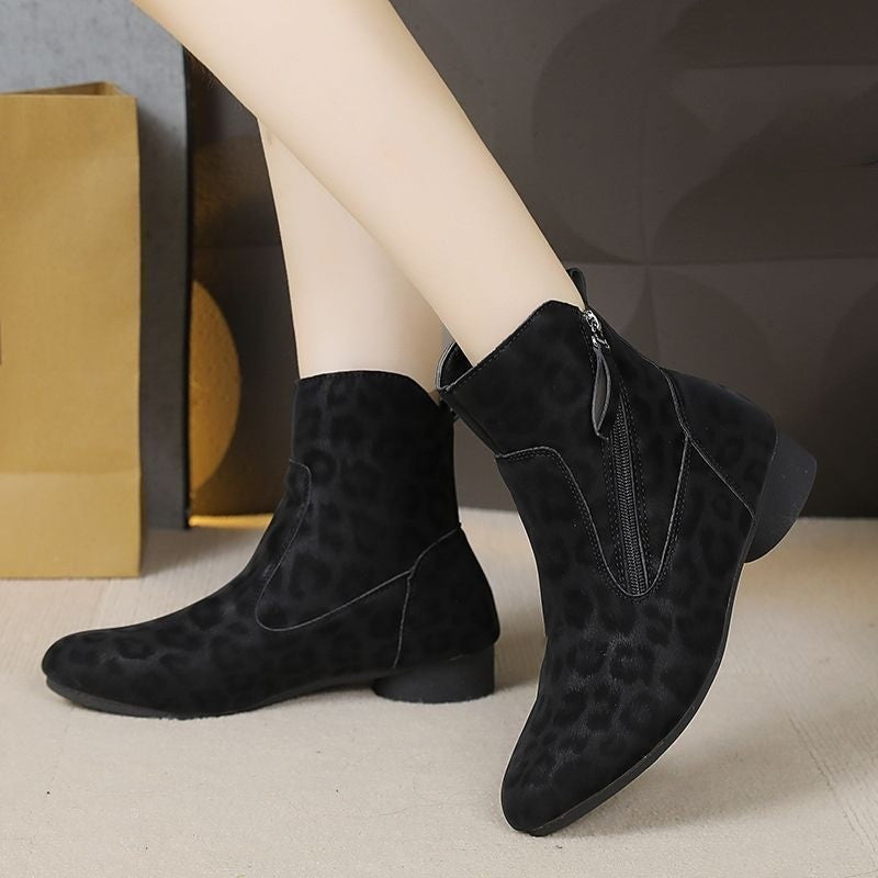 Women's Retro Suede Martin Boots – Stylish Vintage Ankle Boots