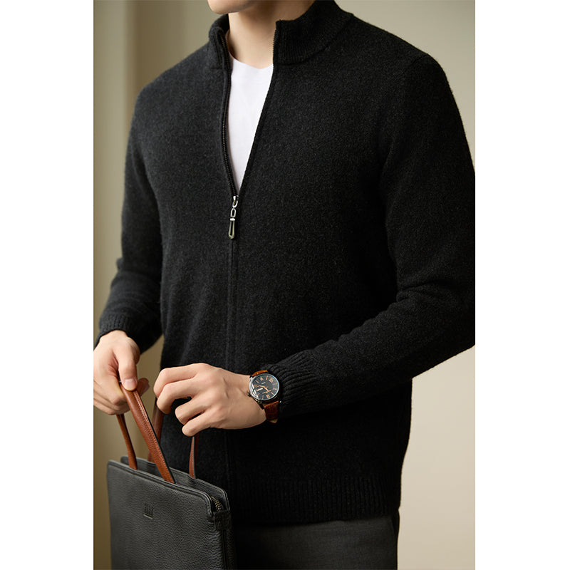 Men's Cardigan Business Casual – Autumn Winter Comfort Jacket