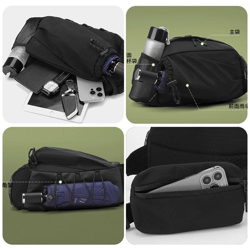 Unisex Backpack Hip Bag Outdoor Travel Bag | Multifunctional