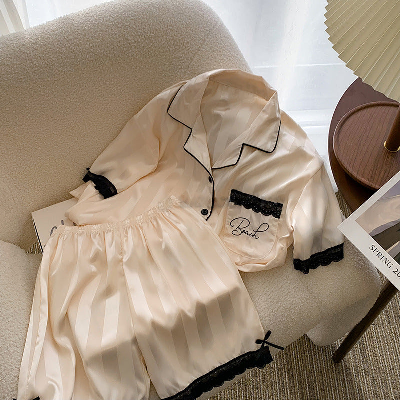 Women's Summer Pajamas made of Ice Silk – Cooling, lightweight & ultra-comfortable