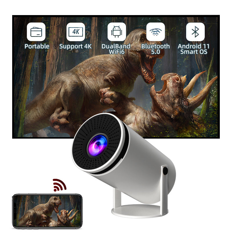 HY300 Smart Mini Projector - Portable HD Projector with Android & Home Cinema Experience