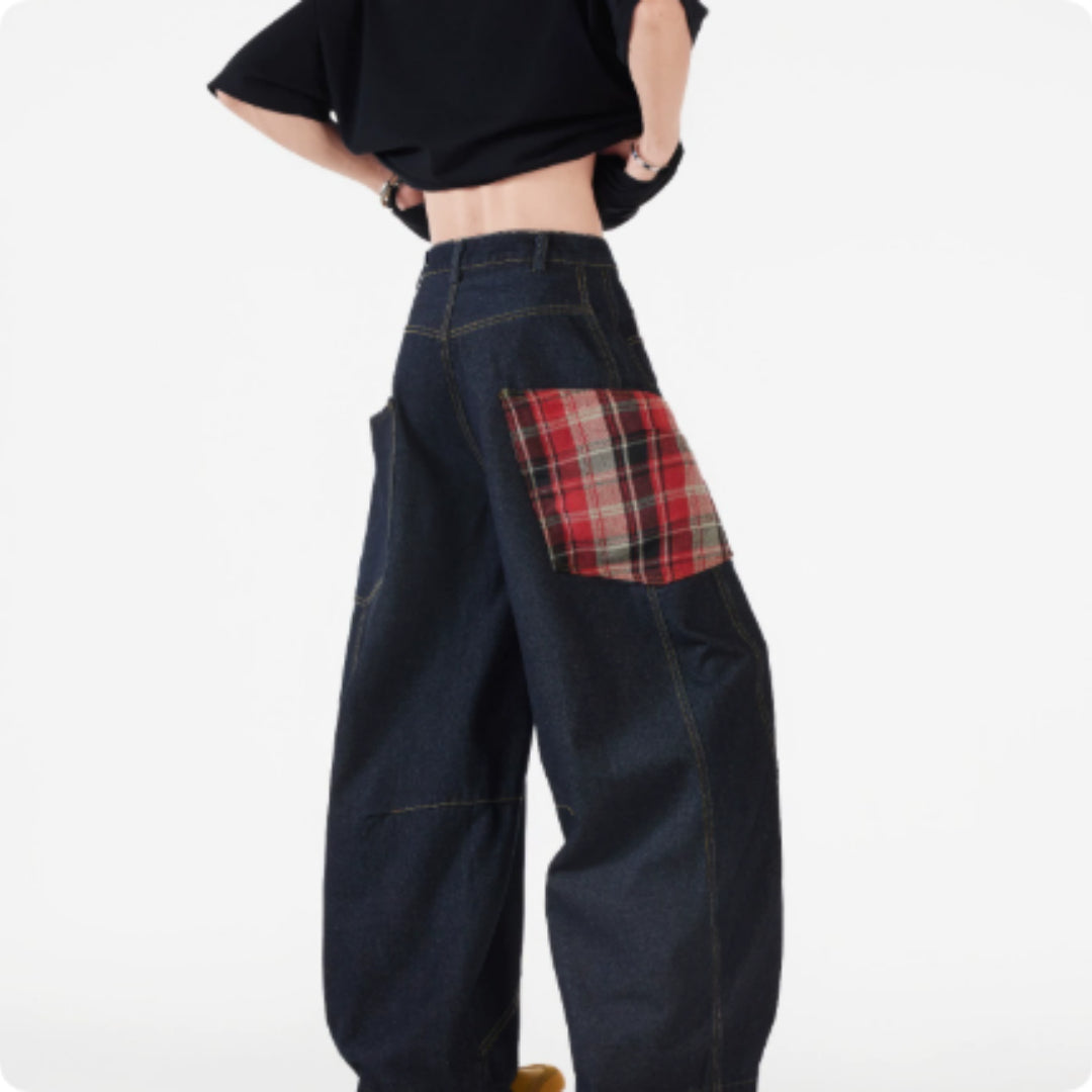 Men's Straight Leg Loose Fit Trousers - Versatile Long Trousers