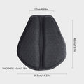 Motorcycle Seat Cushion Shock Absorbing | Breathable Comfort Universal