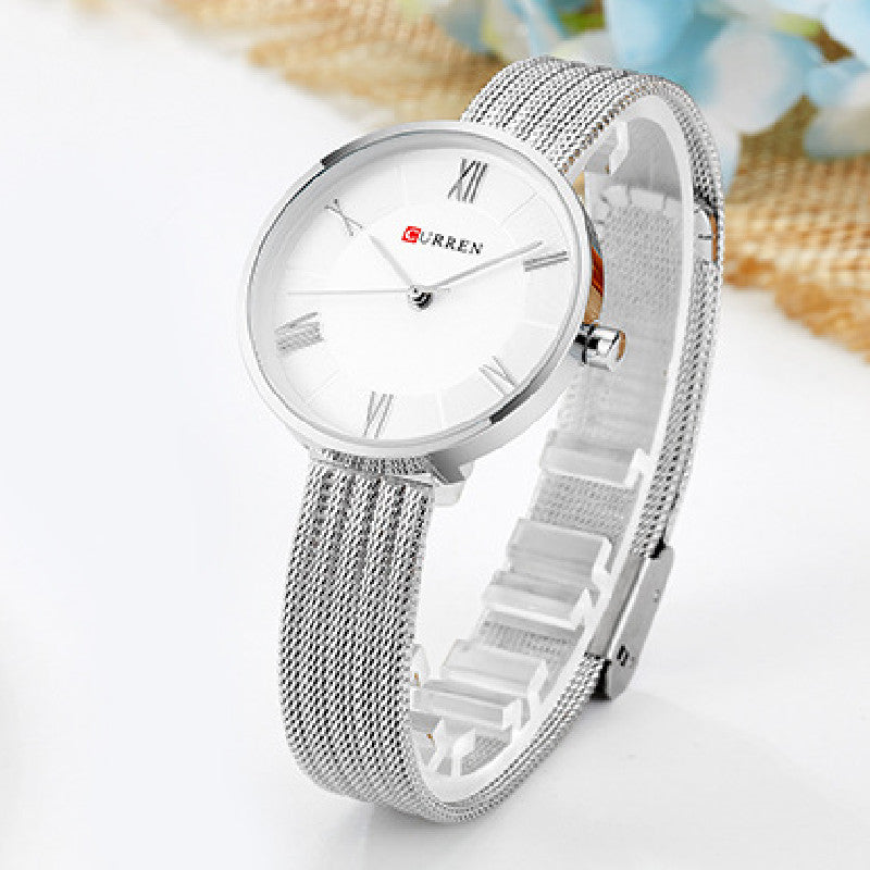 Women's Waterproof Quartz Watch – Elegant Casual Wristwatch