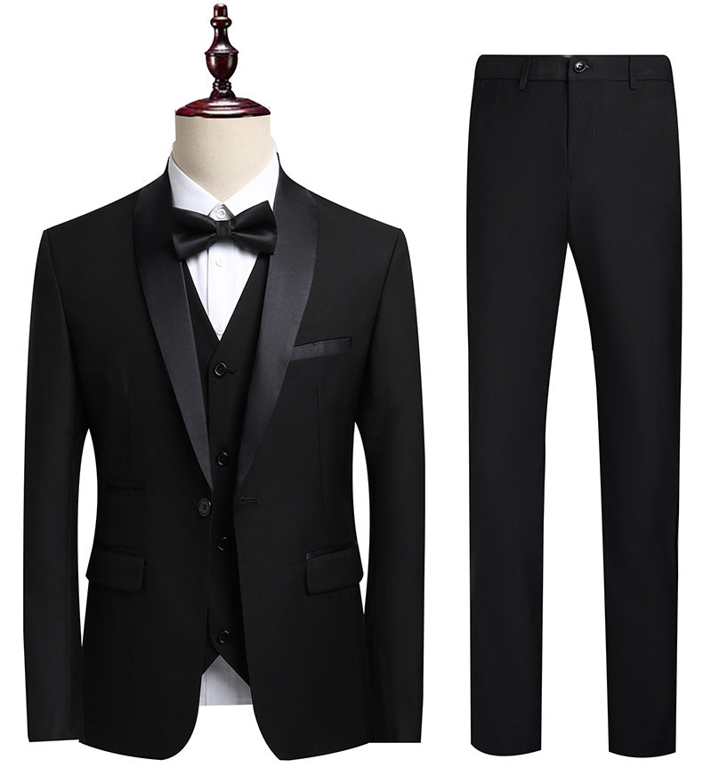 Men's Business Casual Suit – Elegant Modern Formal Outfit