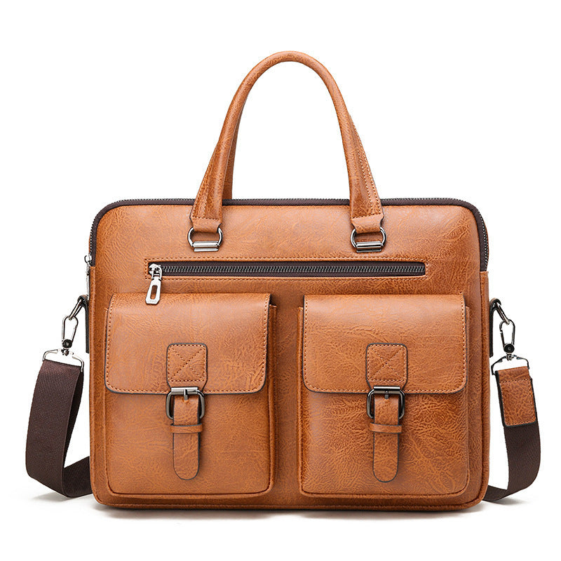Men's Laptop Briefcase Business – Computer Crossbody Shoulder Bag