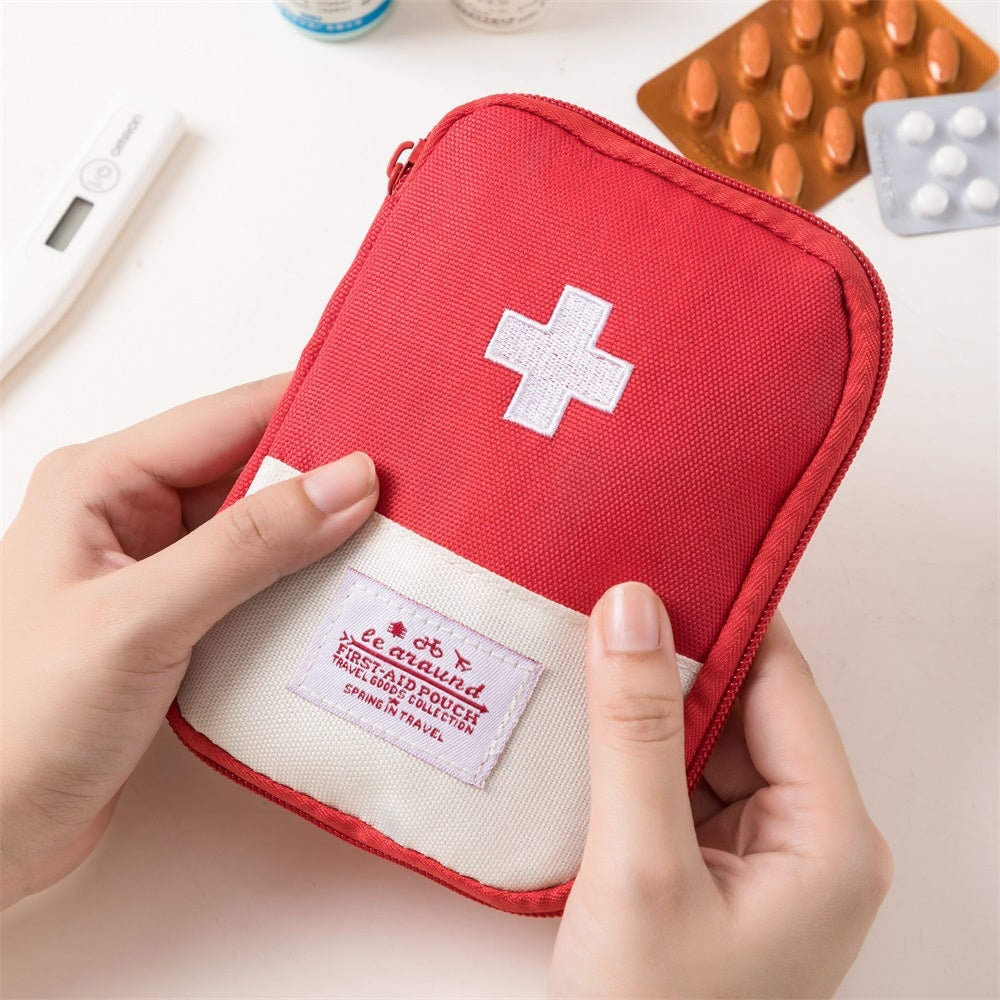 First Aid Bag | Travel Medicine Organizer Oxford Fabric