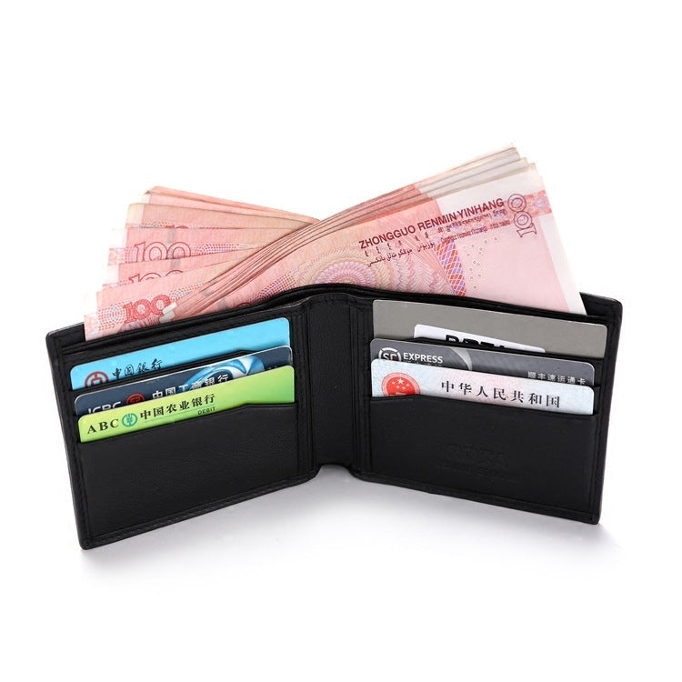 Men's Leather Wallet | Fish Skin Look | Exclusive Bifold Wallet