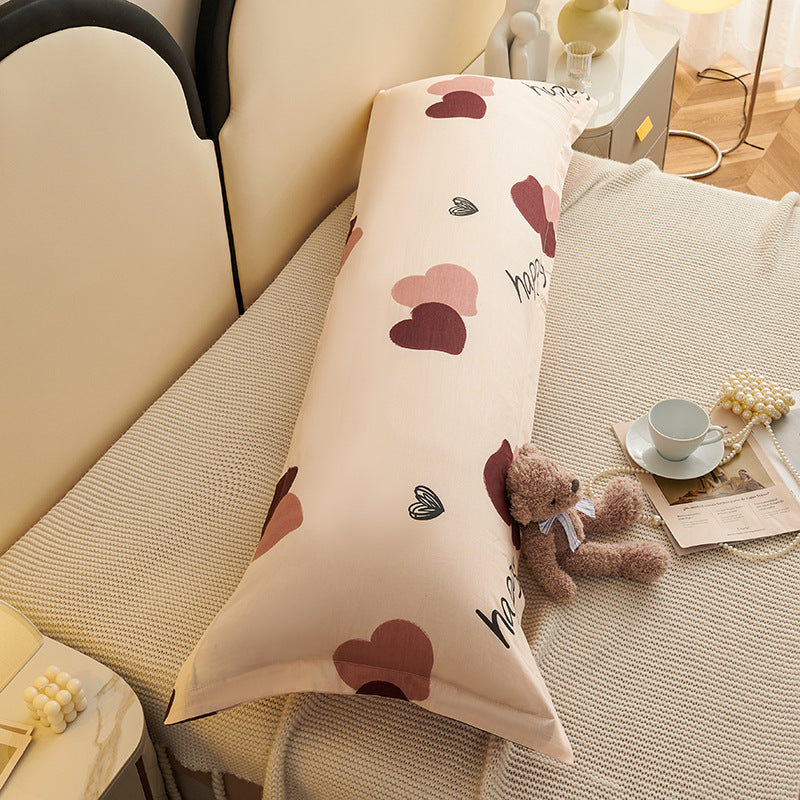 Cartoon Cotton Pillowcase Set | Soft Breathable Double