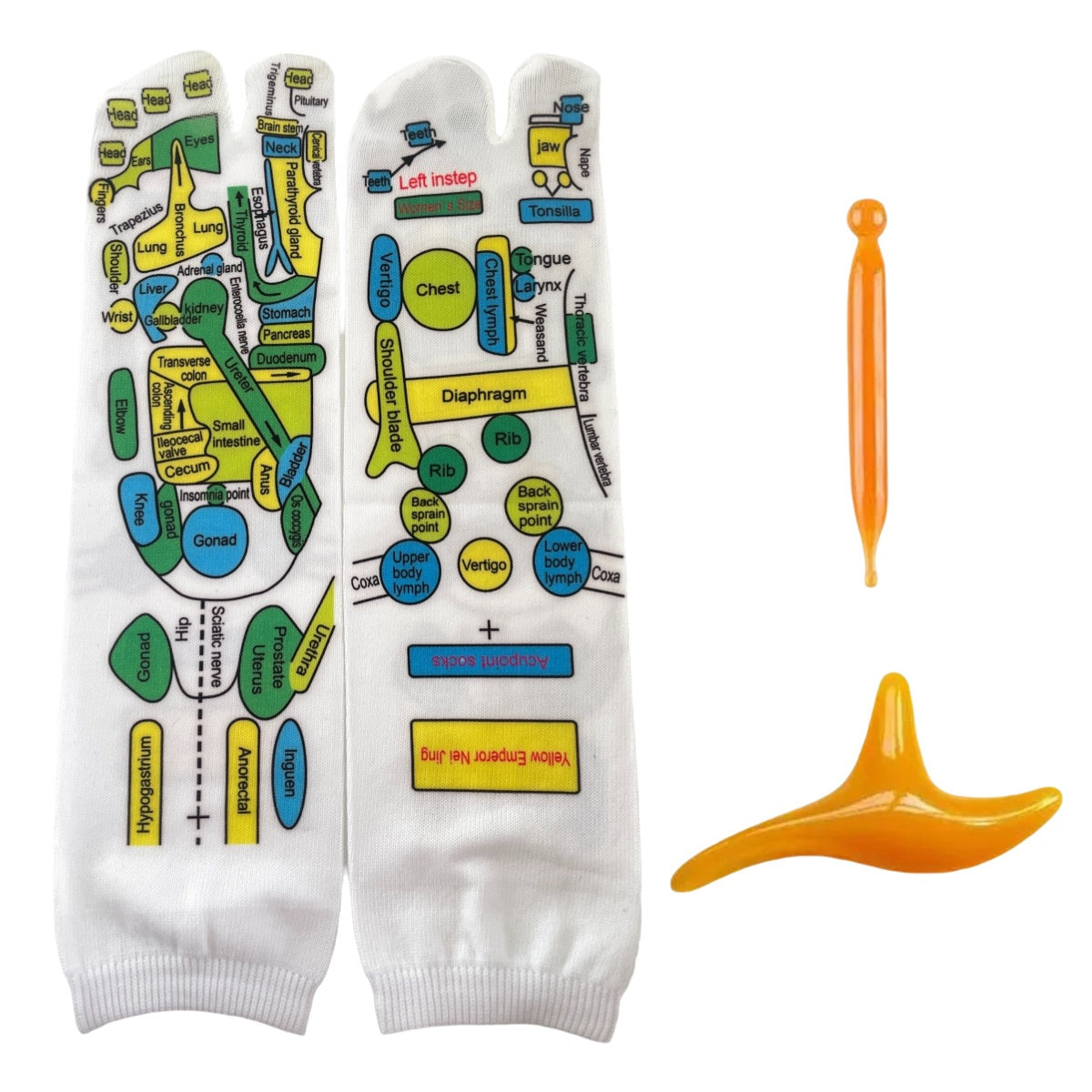Reflexology Socks Massage | Acupressure Foot Relaxation