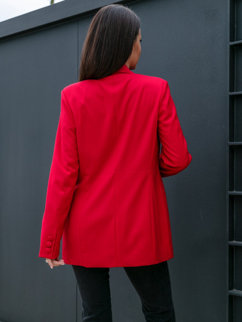 Damen Blazer Doppelreihig – Langarm, Elegant & Wintertauglich