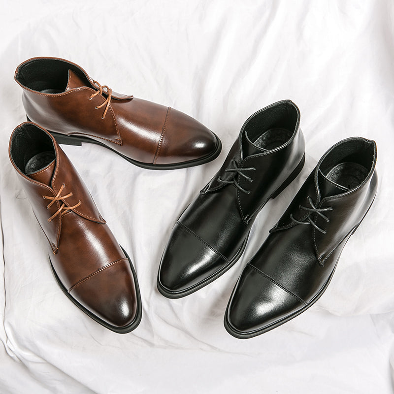 Men's Business Shoes English Elegant | Formal Leather Shoes