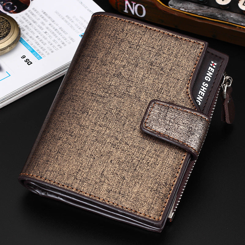 Men's Portrait Wallet | Korean Style | Slim Wallet