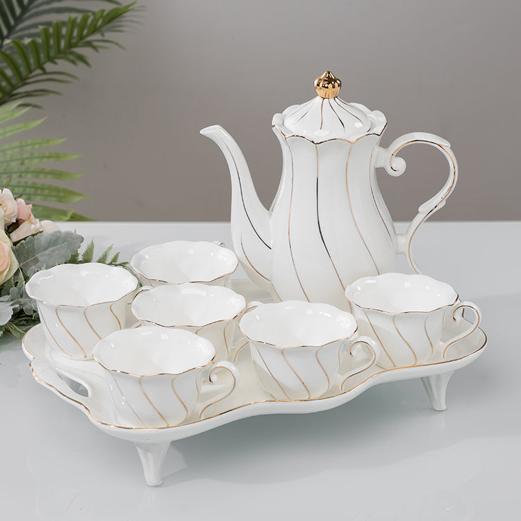 Luxury Ceramic Water Set – Elegant Carafe Glasses Set