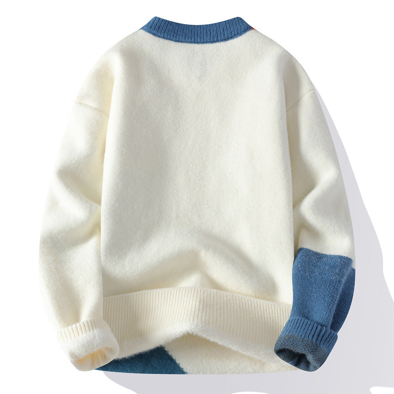 Men's Heavyweight Crew Neck Sweater – Casual Basic Sweater
