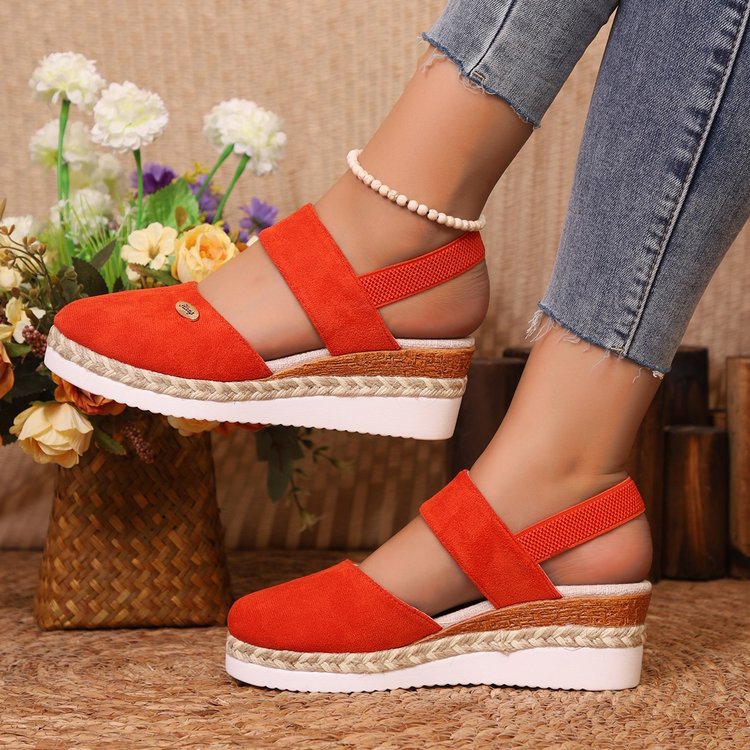 Women's Espadrille Wedge Sandals | Braided Summer Shoes