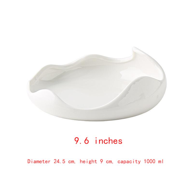 Premium Ribbed Serving Platter – Elegant Roasting & Duck Platter