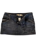Low-Waist Jeansrock – Sommerlicher Damen Minirock aus Denim