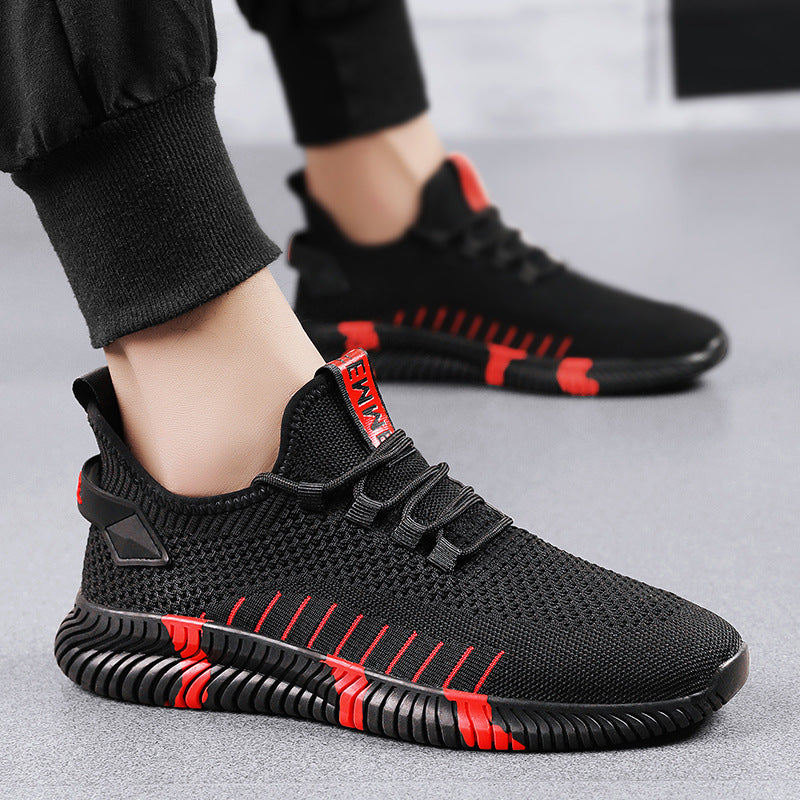 Herren Mesh Running Sneaker Leicht Atmungsaktiv Sport Schuhe