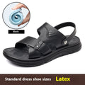 Men's Genuine Leather Sandals Breathable Comfort Casual Shoes