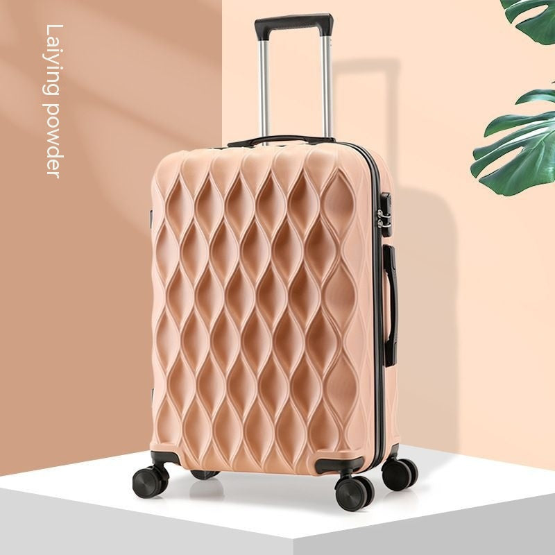 Robust Carry-On Trolley with Combination Lock | Compact & Secure
