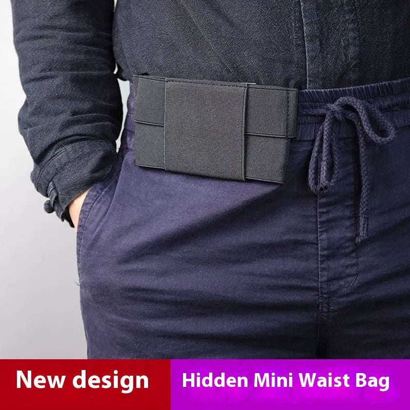 Unsichtbare Bauchtasche wasserdicht | Anti Diebstahl Sport Gürtel