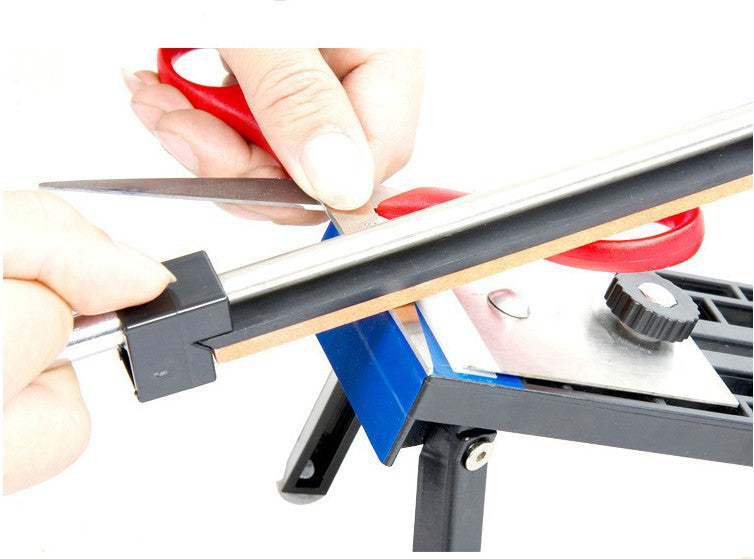 Knife Sharpener Set Angle | Sharpening Stone 4 Stones Professional Kitchen