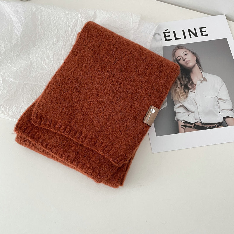 Women's Scarf Soft Warm Plain Elegant Autumn Winter Fashion Accessory