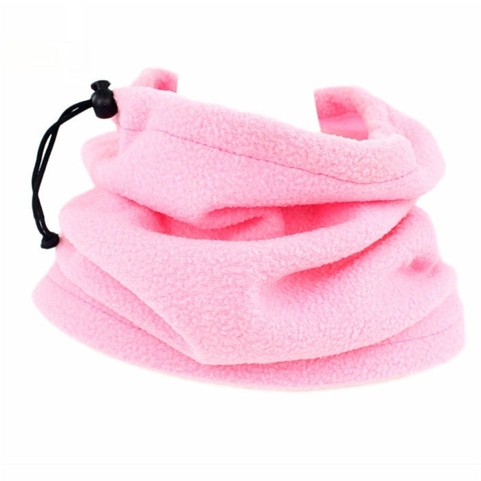 Unisex Fleece Schal warm weich Outdoor Sport Winter elegant